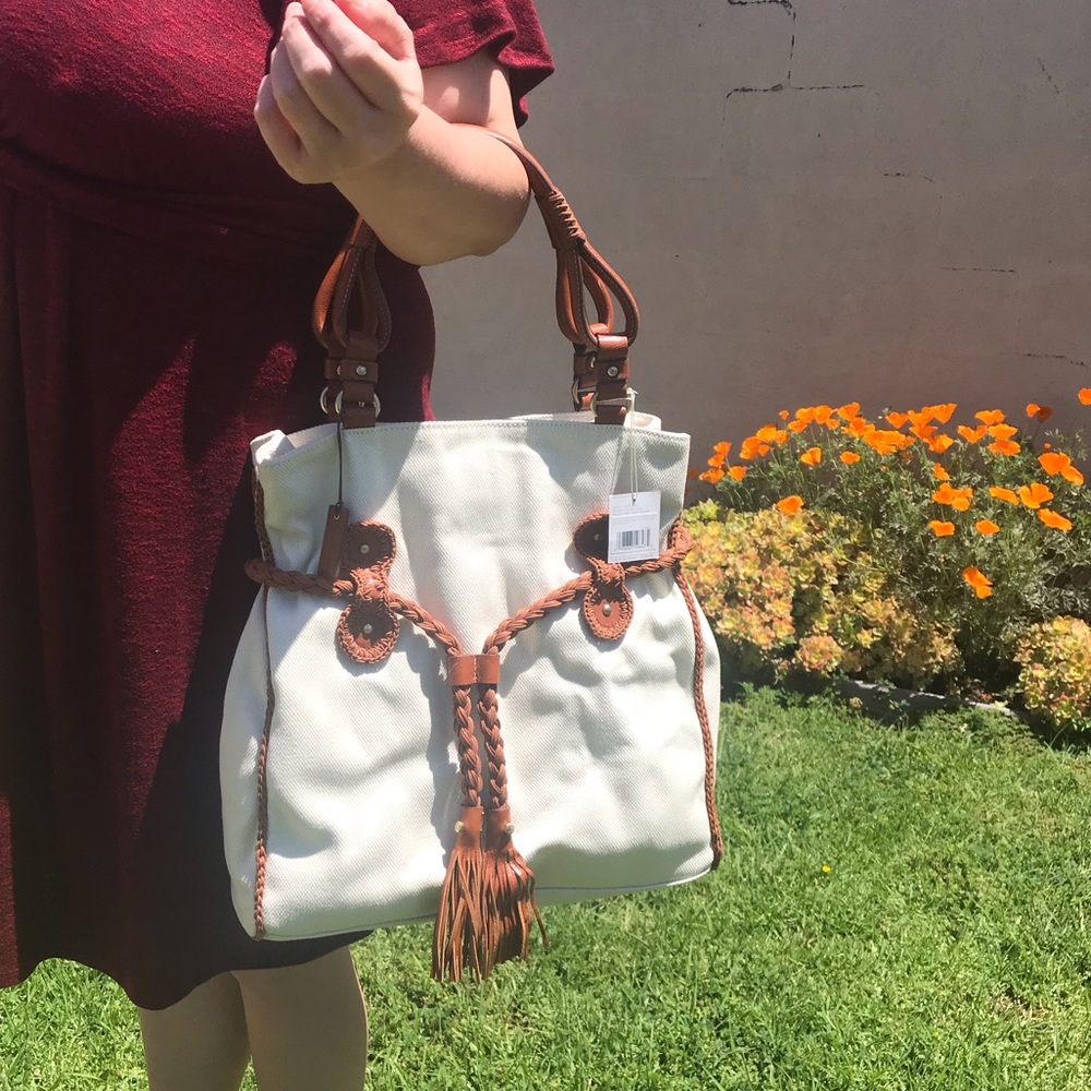 Ivory Liz Claborn Tote